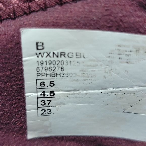 New Balance Mens Burgundy Round Toe Low Top Lace U‎ - Picture 7 of 7